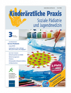 Kinderärztliche Praxis Cover 03/2022